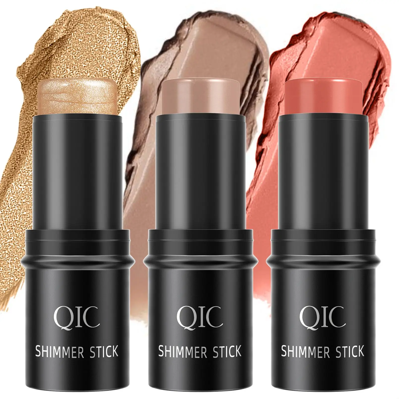 1Pc Concealer Stick Gezichts Highlight Shadow Reparatie Stick Concealer Hydraterende Blush Cream Make-Up Voor Face Contouren Cosmetica