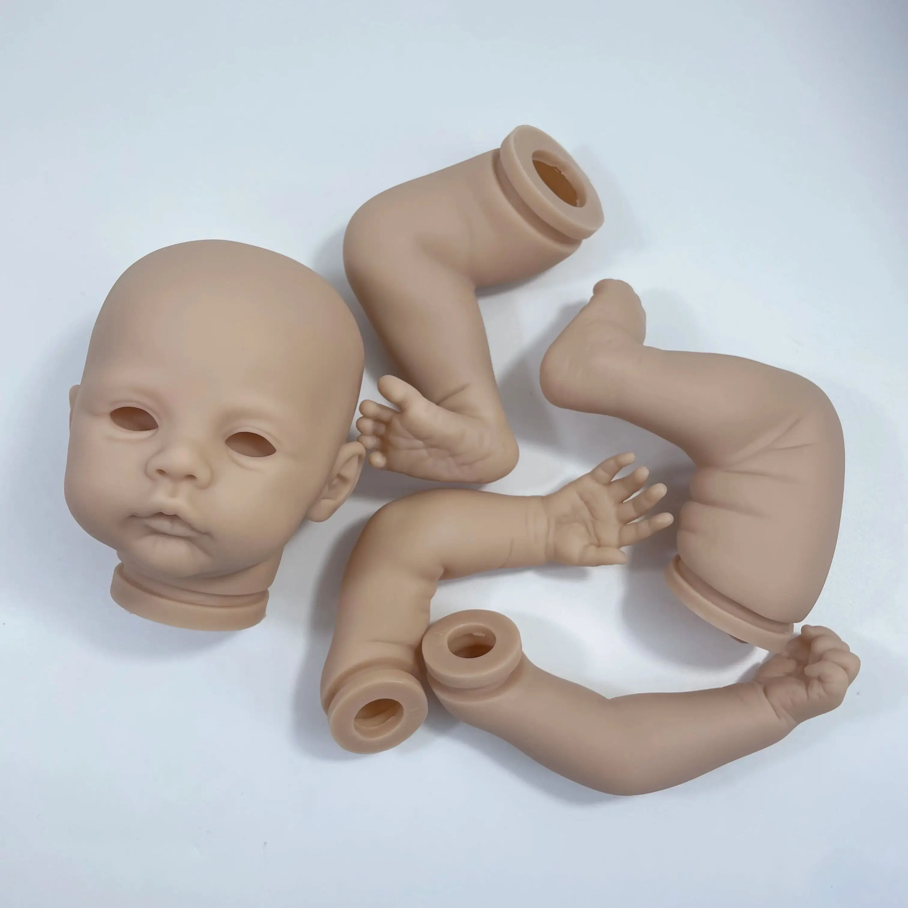 17 Inch Kit Meadow Reborn Doll Kit Blank Baby Molds Unpainted Unassembled Handmade DIY Toy For Doll Collection