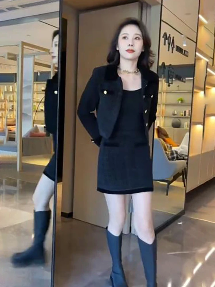 

Модный комплект: юбка миди с высокой талией и жакет. Женский премиум-набор для осени и зимы. Новинка. Универсальный образ. Два...