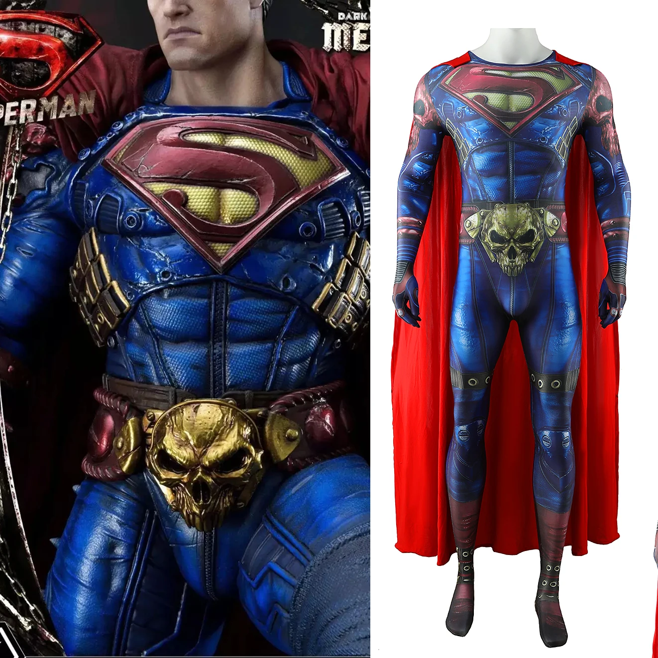 

Super Man Clark Kent Cosplay Costume Superhero 3D Printed Bodysuit Super Man Clark Kent Spandex Outfit Cosplay Halloween Costume