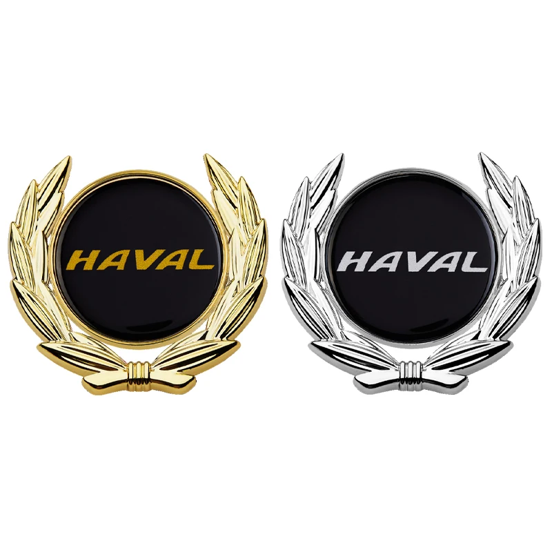 for Haval H2 H5 H7 H8 H9 H6 Sport Coupe M2 M4 Car Body Trunk Window Sticker Metal Alloy Decals Emblem Auto Styling Accessories