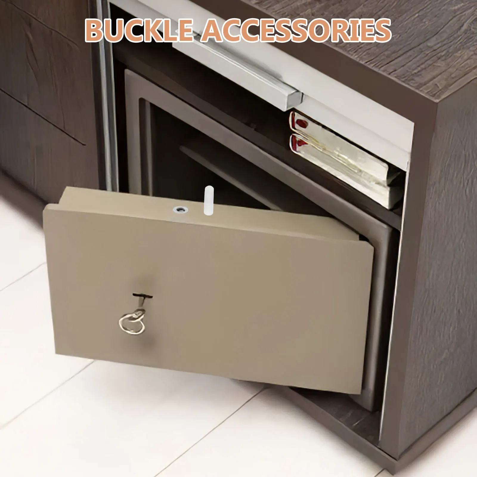 

30Pcs Sleeve Durable File Cabinet Accessory Efficient Storage Quick Installation Rods Cover