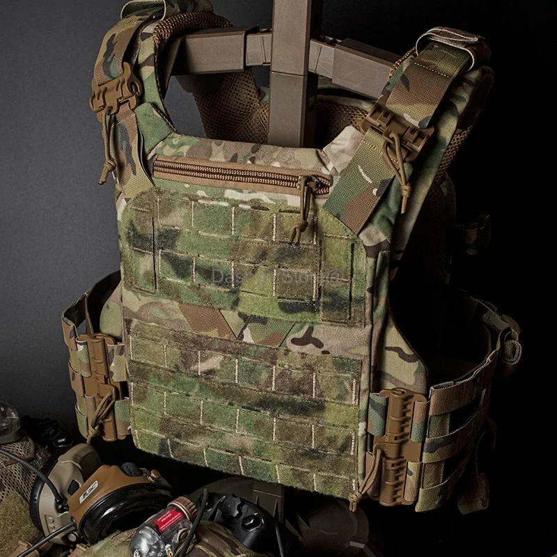 

Outdoor 3.0 Tactical Hunting Vest K19 Plate Carrier MOLLE Quick Release Fast Adjust Cummerbund CS Airsoft Combat Gear Vest