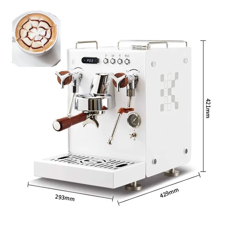 

Italian Household Espresso Machine Small Semi-Automatic High-Pressure Steam Extraction Coffee Maker