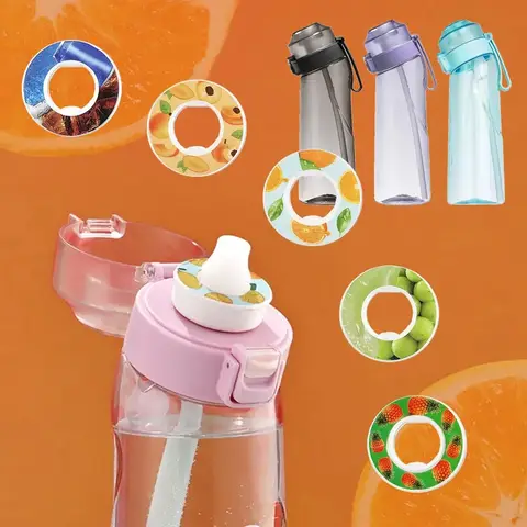 Bottiglia d'acqua ad aria Cialde aromatizzate Sapore di frutta Gusto Germogli Sapori Bottiglia da degustazione Sport All'aperto Acqua Tazza