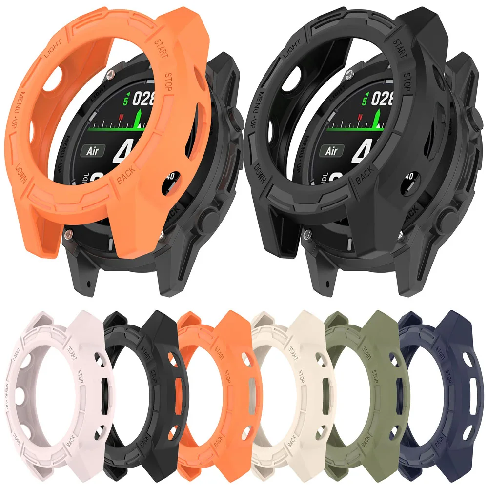 

1X Soft TPU Cover Bumper Armor Case For Garmin Descent G2 G1 Solar Letel Smartwatch Protective Skin Shell