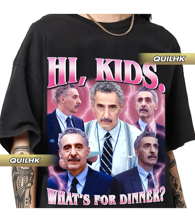 Hi 'Kids' What's for Dinner Irving B Rap Tee Severance Rap Tee Shirt T-Shirt