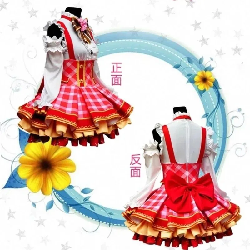 أنيمي الحب لايف زهرة باقة تأثيري حلي يازاوا نيكو نوزومي توجو إيلي رين لوليتا فستان عرض مسرحي الفتيات موحدة مجموعة كاملة