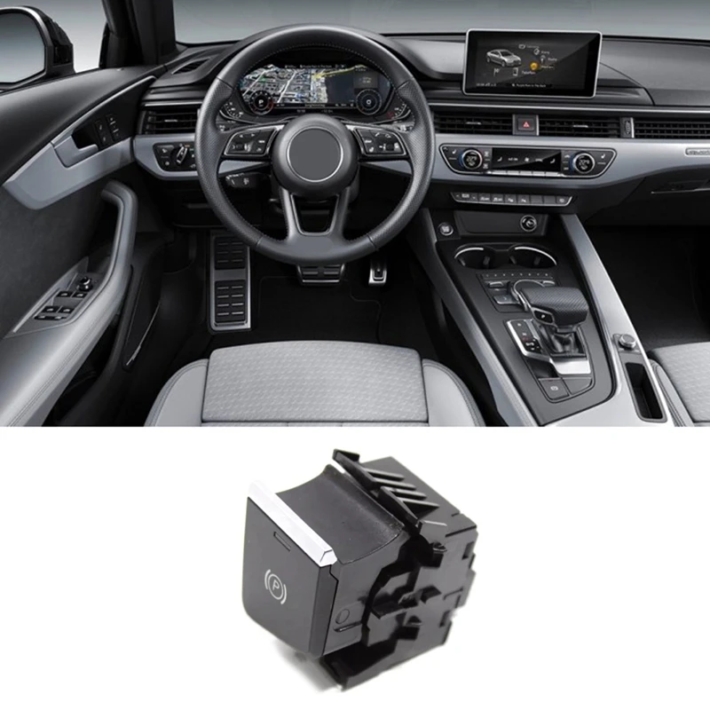 

Left Hand Drive Electronic Handbrake Switch Parking Switch For A4 A5 Q7, 4M1927225, 4M1927225A