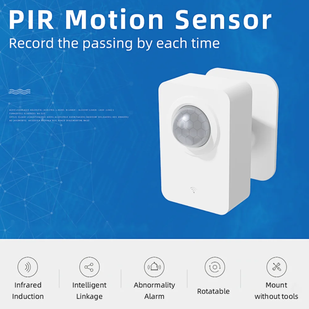 Tuya Smart Life PIR Human motion sensors scene linkage security protection system and home intelligence