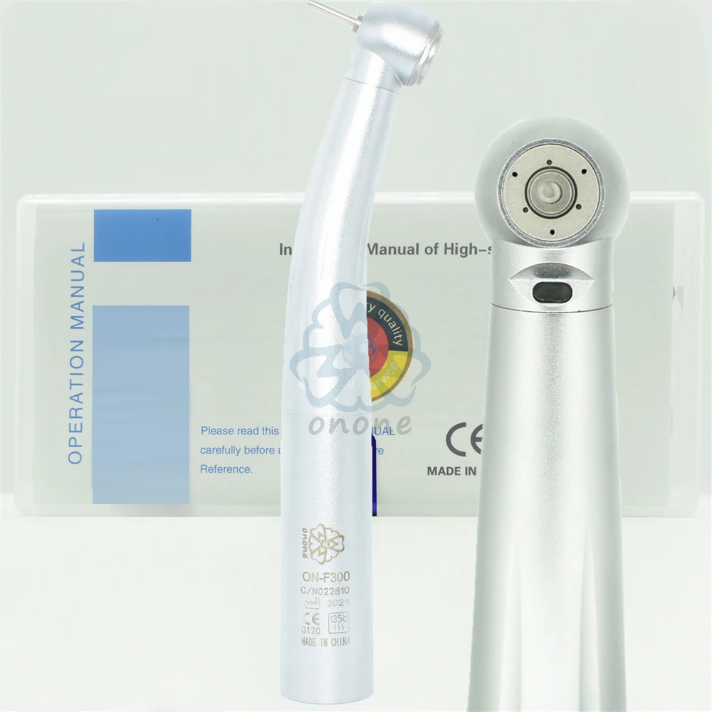 Good quality TIHOOY Dental high speed handpiece Fiber Optic LED Turbine Handpiece KV300 dentistry tools quick coupling type