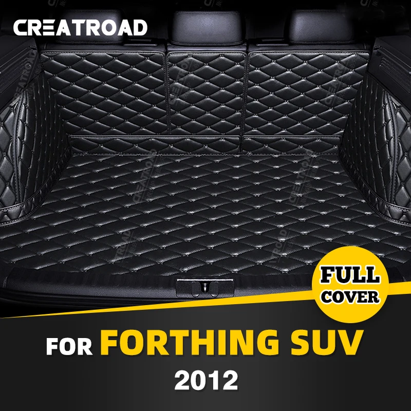 

Auto Full Coverage Trunk Mat For Dongfeng Forthing SUV 2012 Car Boot Cover Pad Cargo Liner Interior Protector Accessories