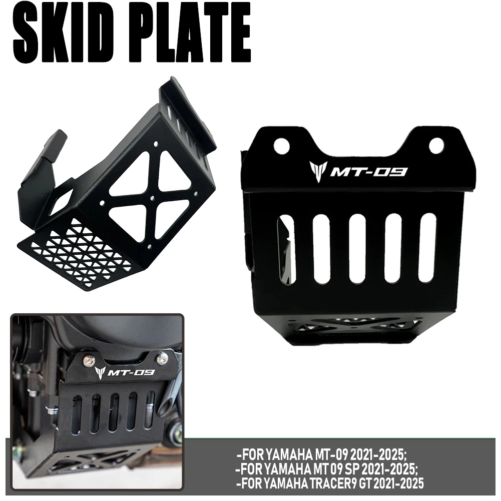 For Yamaha Tracer9 Tracer 9 GT Tracer 9GT 2025 2024 2023 2022 2021 Motorcycle Skid Plate Bash Frame Engine Guard Protector Cover