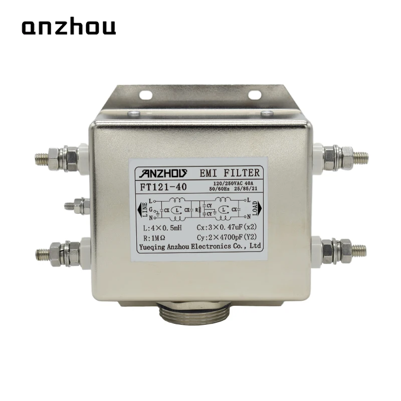 ANZHOU Anzhou FT121-30A Servo Motor Dual Power EMI Filter FT121-40A