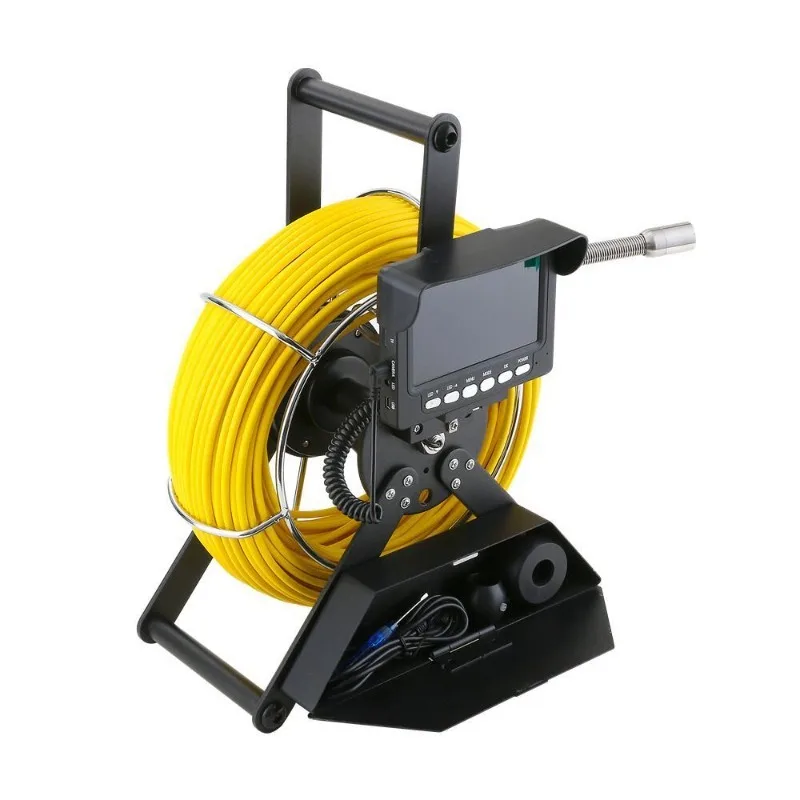 Industrial Pipe Inspection Camera 4.3 Inch LCD Monitor HD 1000TVL Waterproof Borehole Endoscope 17mm 22mm Lens Diameter Tester