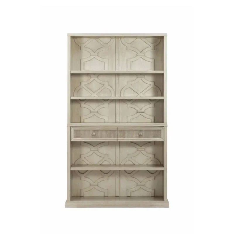 North American art retro old bookca se French eng raving dis play case Ch ampagne M ori stor age deco ation