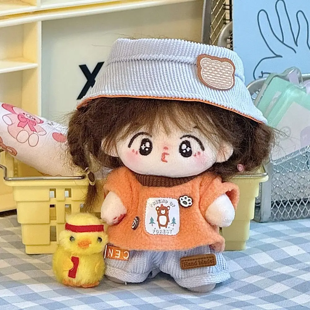 

1 Set Princess Skirt 10cm Cotton Doll's Clothes Strap Pants Multi Color Cotton Doll Outfit Dress Outfit Toy Accessories