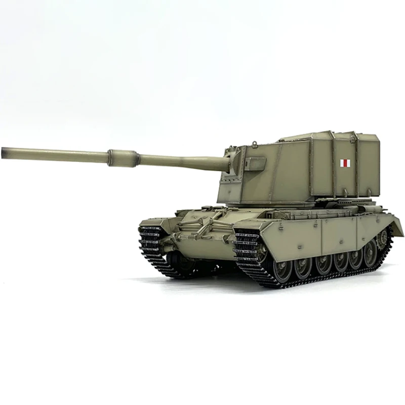 British FV4005 Heavy Tank 1:35 Scale PVC Finished Military Vehicle Model Toys Collectible Souvenir