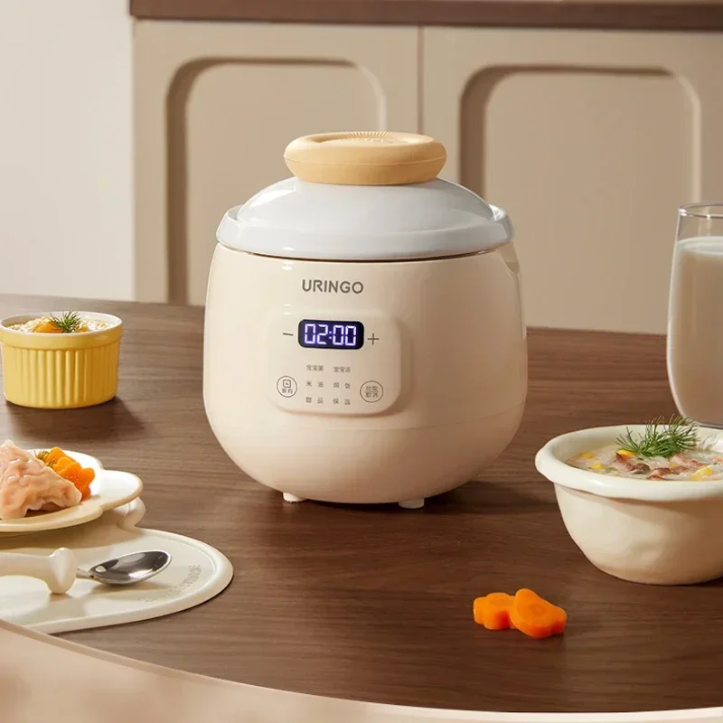 Household baby electric stew pot baby food supplement pot fully automatic multi-function mini BB pot porridge