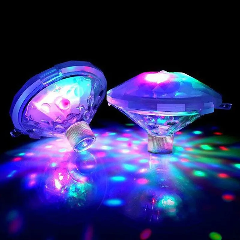 

Light Emitting Diode Color Changing Floating Pool Light Underwater Waterproof Floating Pool Light