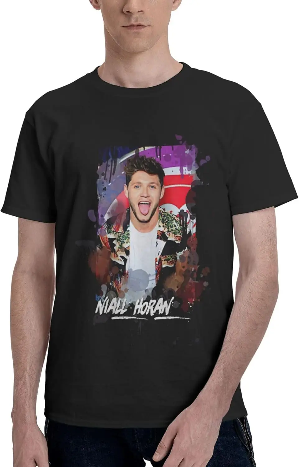 Man Nialls Music Horans Short Sleeve T Shirt Soft Cotton Shirt Vintage T-Shirts