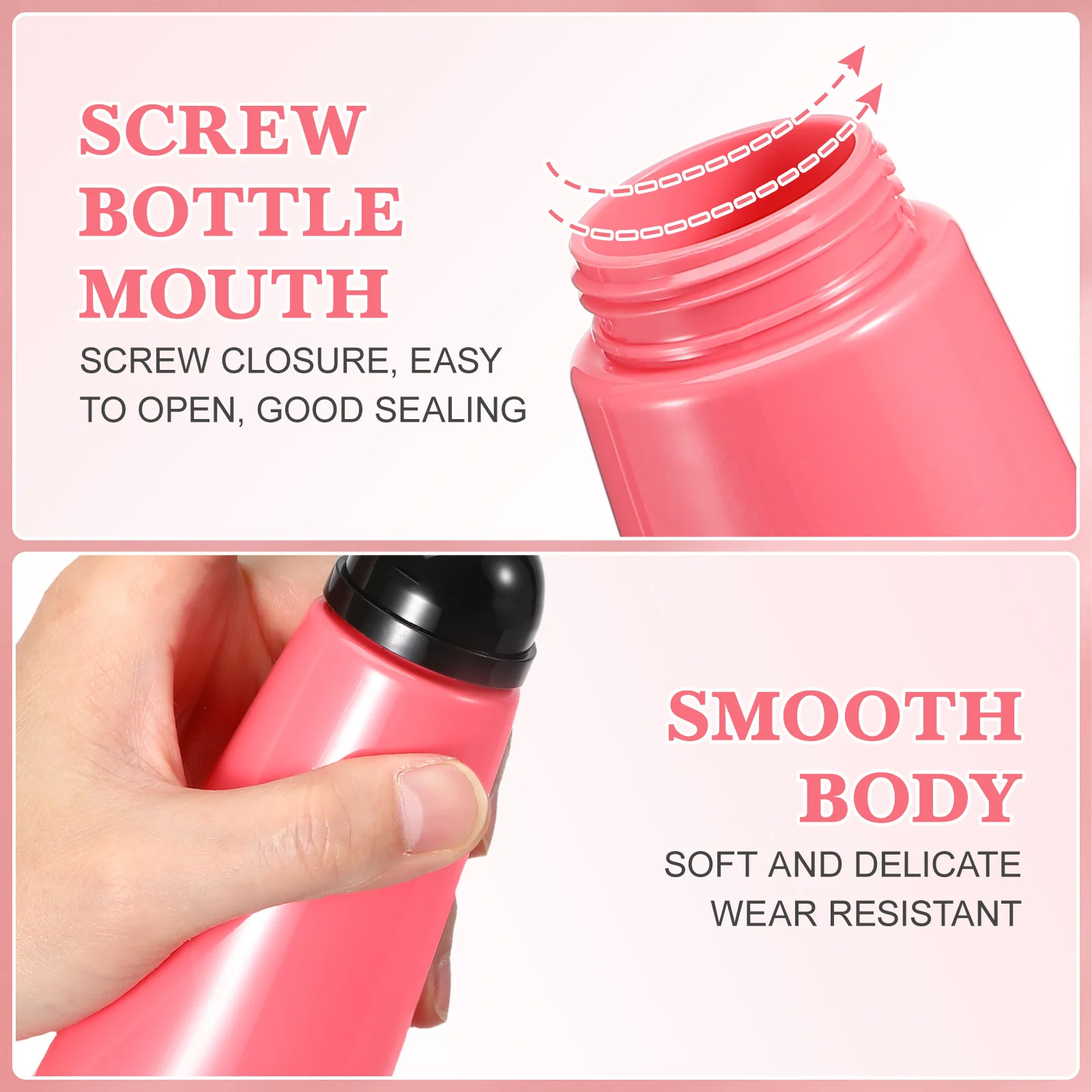 زجاجة تلوين الشعر مكونة من قطعتين مع أداة تصفيف زيت الشامبو وموزع صبغ الجذر #3