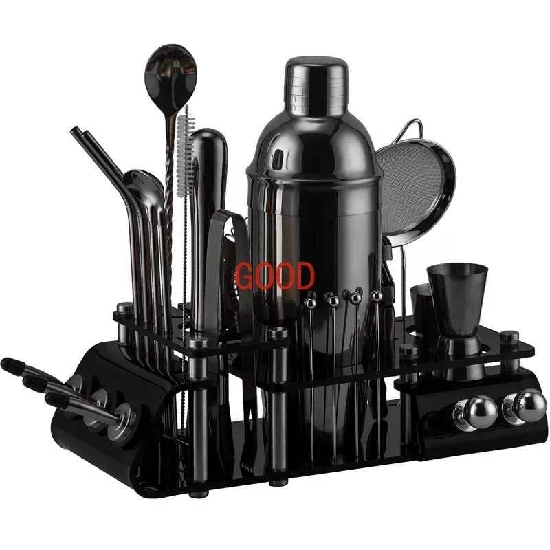 

Set Bar Bartender Tools Daquan Snow Pot Shaker