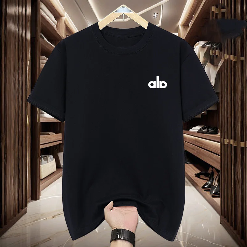 

Summer 2025 New Print Women's Short-sleeved Couple's Half-sleeved American Combed Cotton T-shirt Comfortable and Breathable