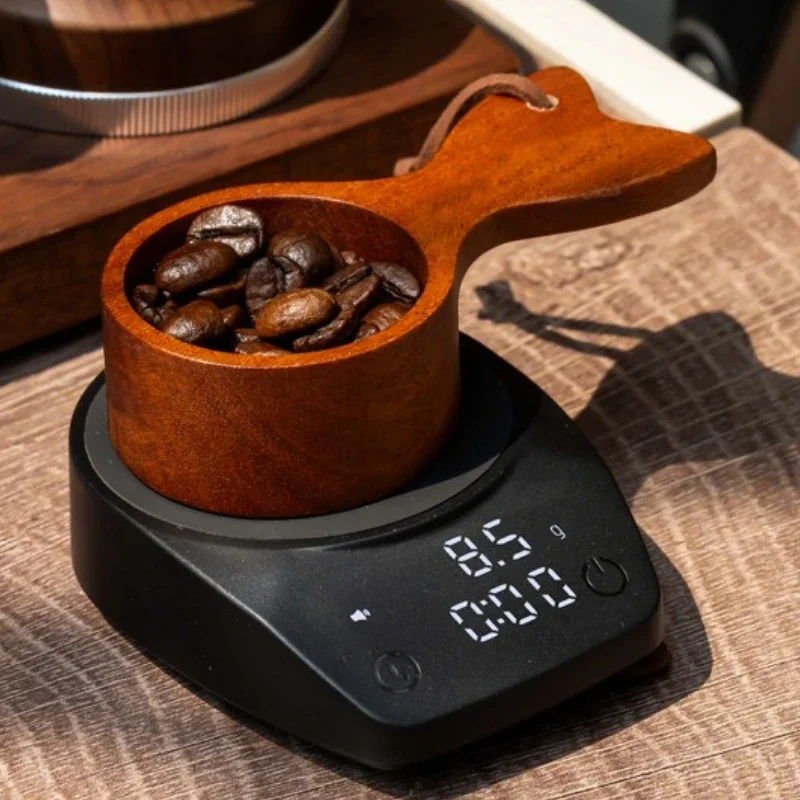 

Mini Portable Coffee Electronic Scale High-precision Professional Measurement USB Charging Maximum Weighing Capacity Is 2000g