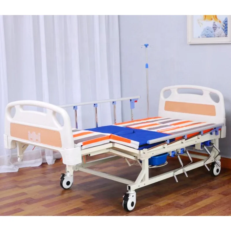 Многофункциональная больничная ручная кровать для ухода за домом для пожилых людей Camas De Asistencia A Domicilio