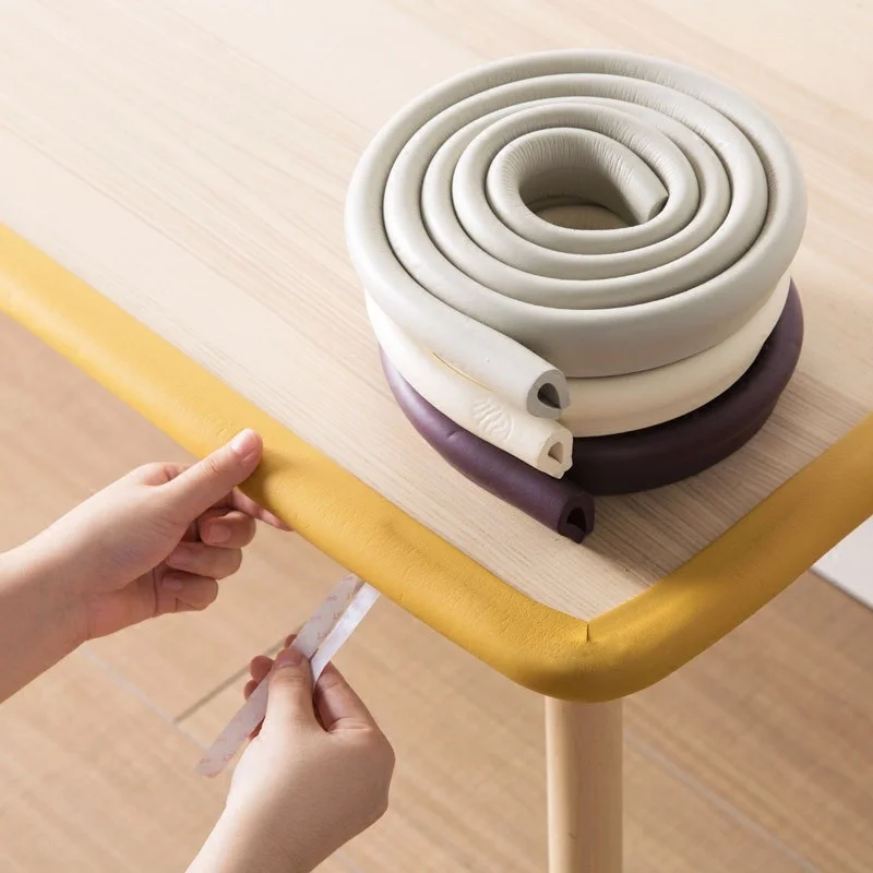 

Children Anti Collision Strip Adhesive Anti Collision Furniture Table Corner Protection Strip Soft Furniture Protection Strip