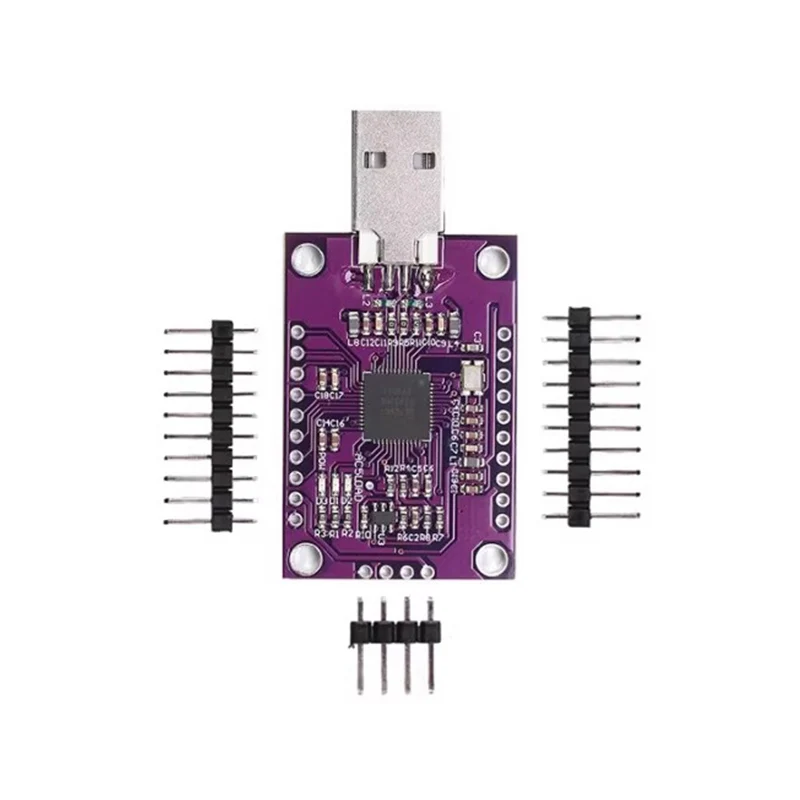 MCU FT232H USB إلى JTAG UART FIFO SPI I2C عالية السرعة متعددة الوظائف FT232H وحدة المنفذ التسلسلي