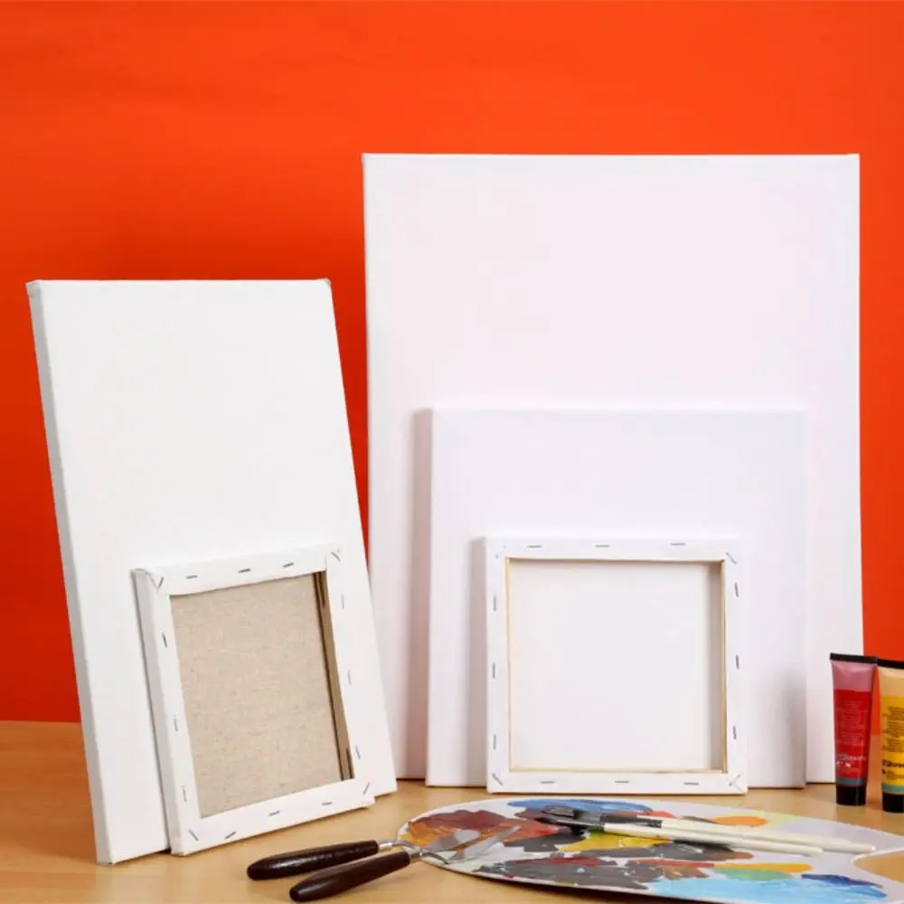 Picture Frame Blank Oil Canvas Rectangle Cotton Painting Board Multi Size Thicken Drawing Board Painter