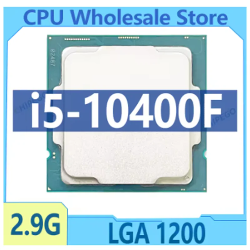 Core i5-10400F i5 10400F 2.9 GHz Six-Core Twelve-Thread CPU 65W LGA1200