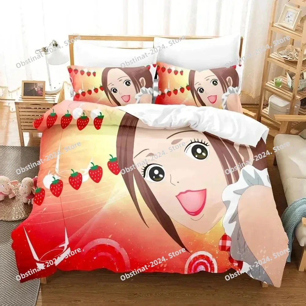 

Anime Nana Black Stones Bedding Set Printed Bed Set Duvet Cover Sheet Pillowcase Bed Soft Quilt Cover Full Queen King Size