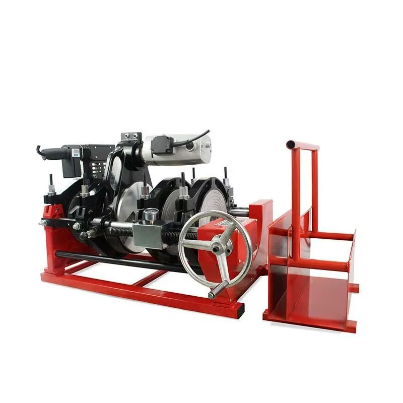 New 250 Manual Screw Butt Fusion Welding Machine Manometer 40mm-250mm-4M 3KW 220V 1 Year Warranty 105x75x70cm