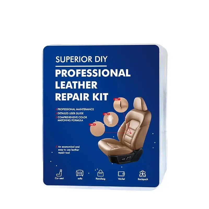 Car Liquid Leather Repair Kit Leather Skin Refurbish Tools For Car Seat Coats Sofa Holes Scratches Cracks Restoration image 6