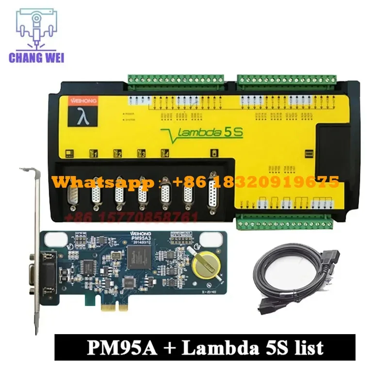 

Weihong 4-Axis 5-Axis Motion Control System Cnc Controller Pm95A Lambda5S Software Ncstudio For Cnc Router
