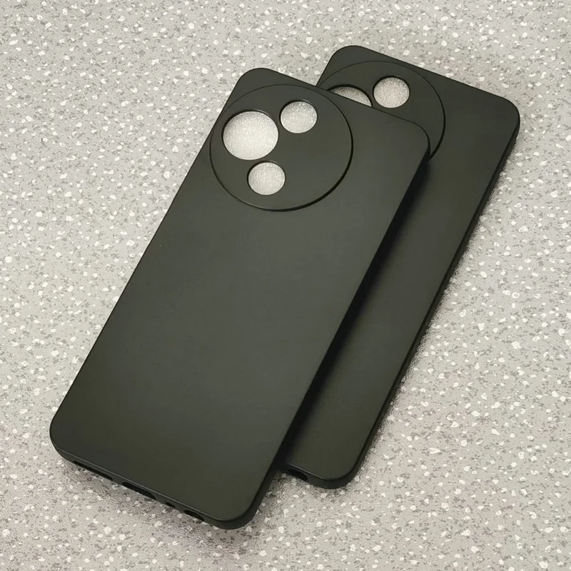 Для TCL 60 5G чехол тонкий матовый черный мягкий силиконовый чехол из ТПУ для TCL 60 5G T521H задняя крышка TCL60 чехлы для телефонов