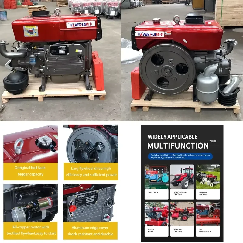 AP01 for Changfa Changchai ZS1115 Engine 24HP Water-Cooled Single-Cylinder Engine Factory Direct Low Price