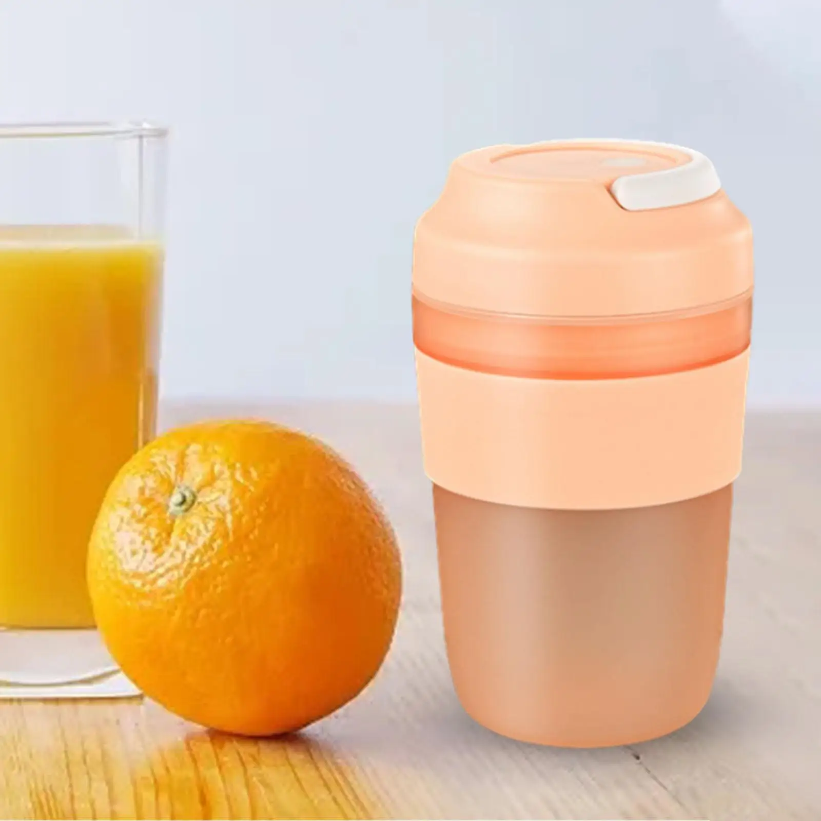 ポータブルブレンダー電動ジューサーカップ 400 ミリリットルハンドヘルドフレッシュジューサーマシンミキサー