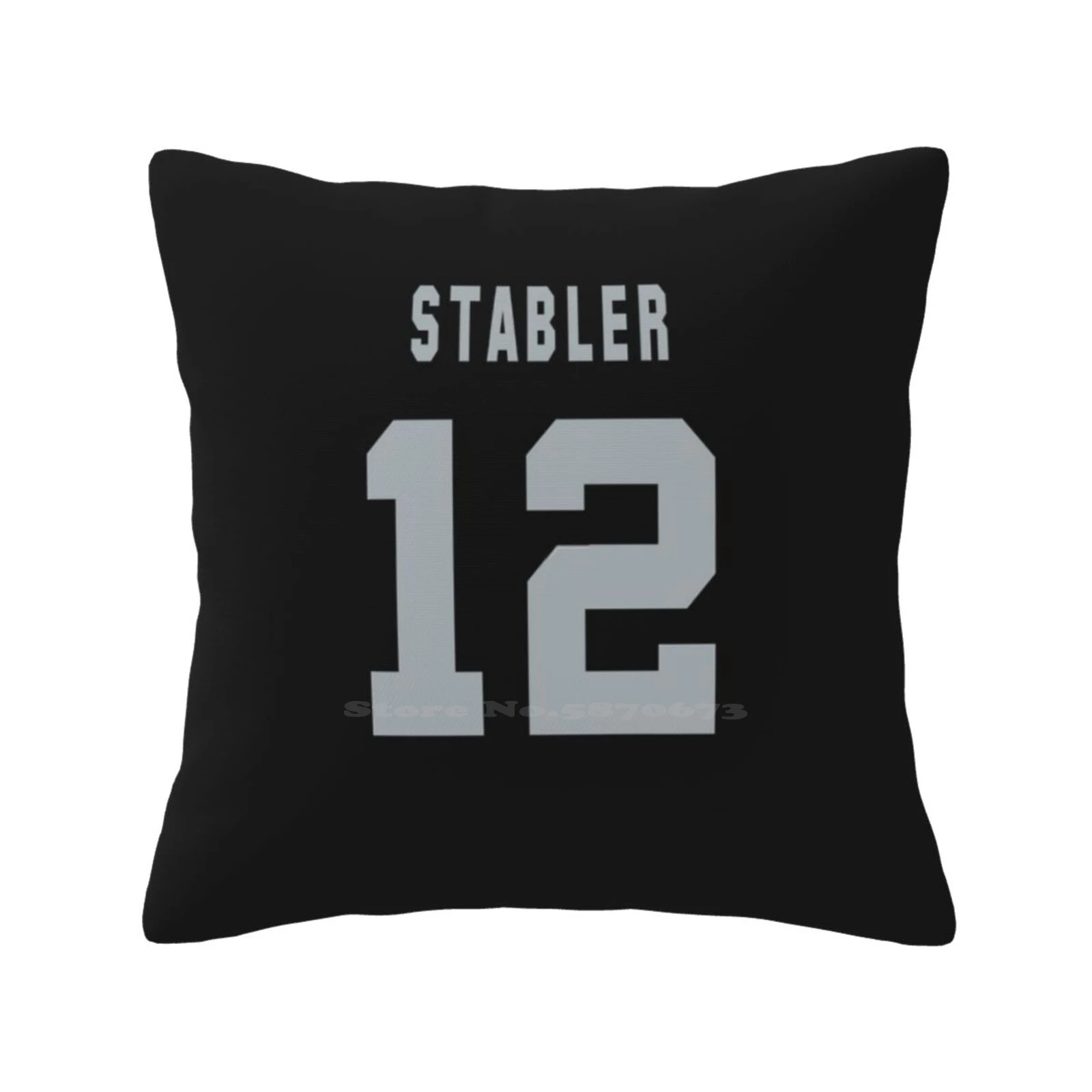 Stabler Pillows Case Bedroom Home Decoration Football Oakland Legend Quarterback Ken Athlete Professional Star Lefty