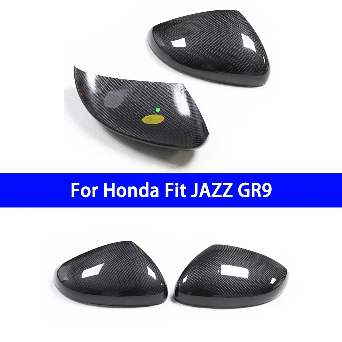 Suitable for Honda New Fit HONDA FIT JAZZ GR9 Carbon Fiber Dry Carbon Rearview Mirror Housing