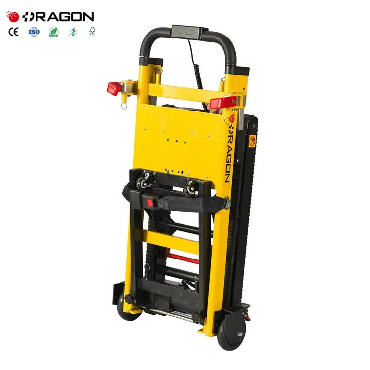 Selling Motorised Aluminium Platform Stair Climbing Hand Trolley Sack Truck Cart for Stairs Tools view 3