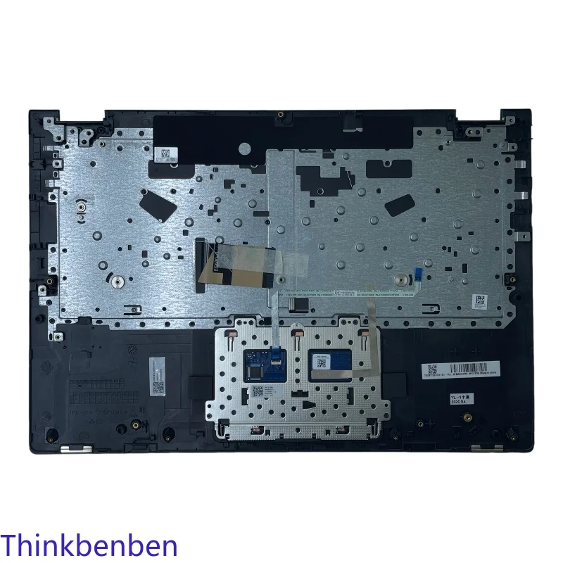 RU Russian Keyboard With Blue Plastic Upper Case Palmrest Shell Cover For Lenovo C340 Flex 14 IWL API IML Laptop 5CB0U42400