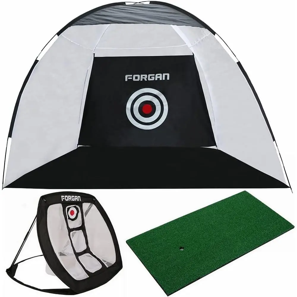 

Универсальная тренировочная станция для гольфа: зона для отработки ударов, чипинга и патча