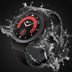 No Gaps Carbon Fiber Strap For Samsung Galaxy Watch 7 FE 6 4 classic 44mm 40mm correa Bracelet Samsung Galaxy 5 Pro 45mm band