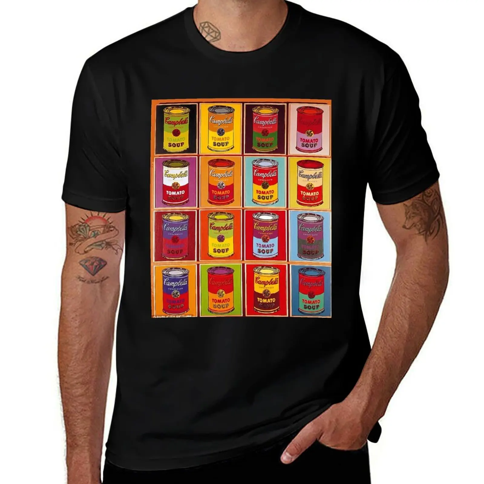 

andy warhol paintings andy warhol original artwork T-Shirt custom t shirt cute tops t shirt men