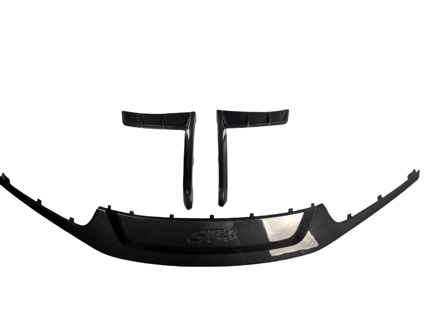 مناسبة لبورشه 718 982 GT4 ألياف الكربون الشفة الأمامية