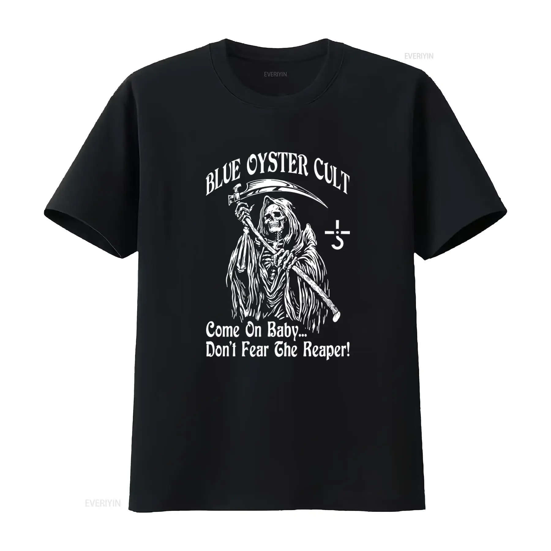 BLUE OYSTER CULT T Shirt Don't Fear The Reaper Print Available in All Sizes vintage Washed Stretched streetwear Unisex Casual